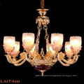 Gold candle chandelier covers murano glass chandelier 88715